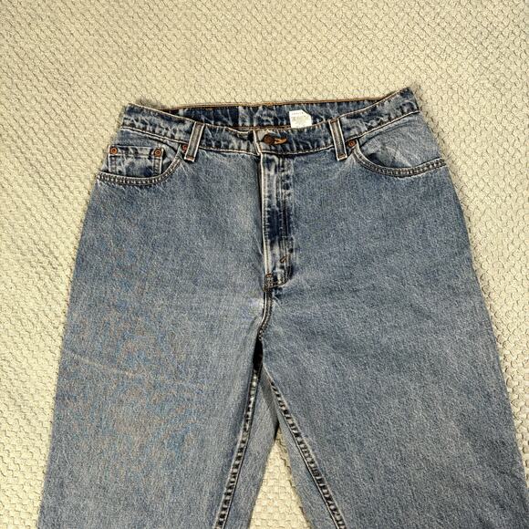 VTG Levi's 551 Women's 16 Med Relaxed Fit Tapered Leg USA Made Jeans Sz 32x30 - Picture 3 of 9